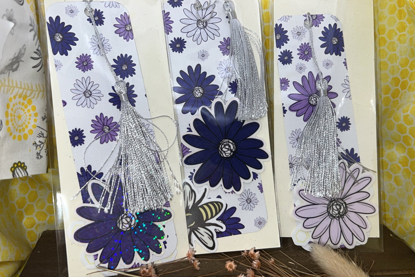 Bee&Blossom Floral Bookmarks Single Pack