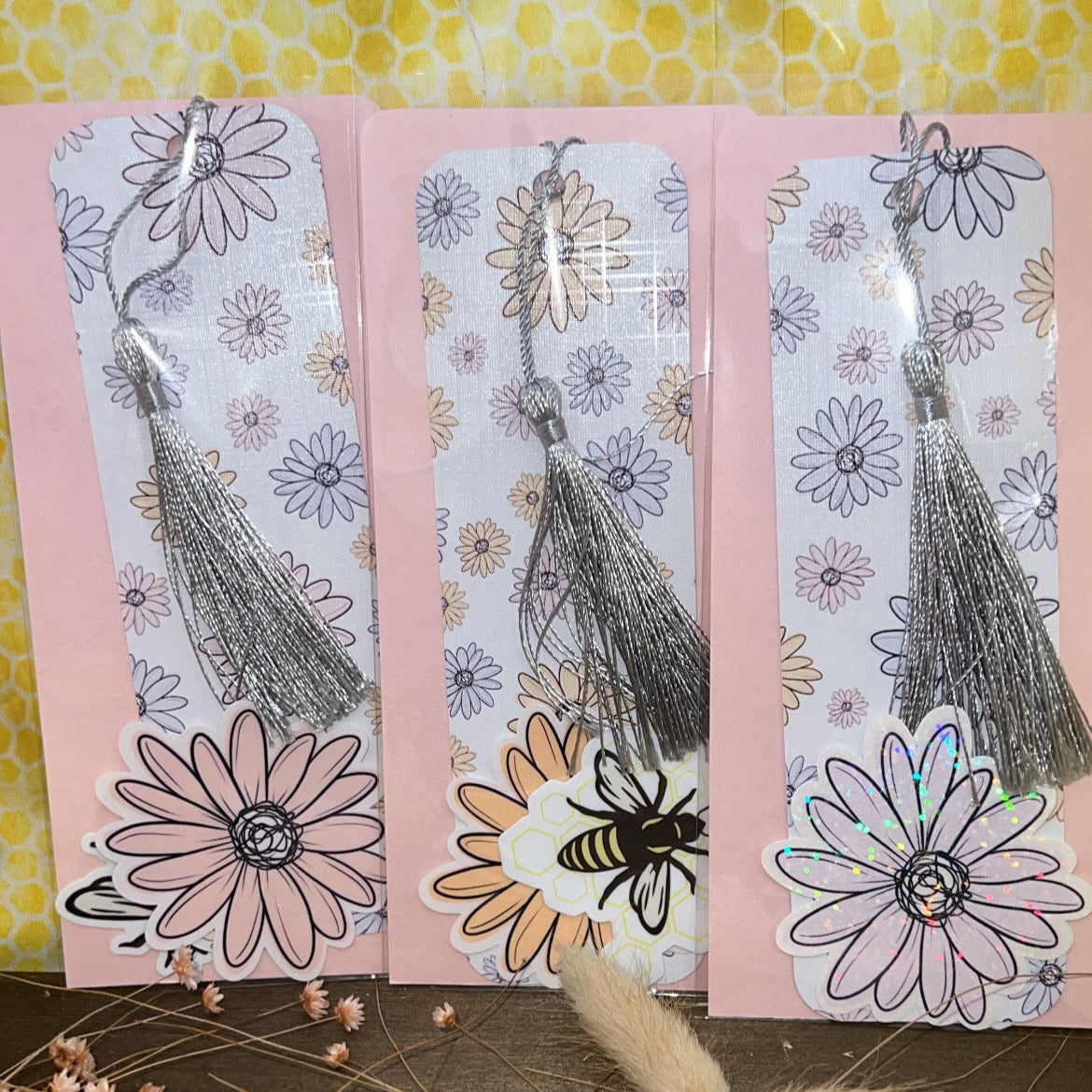 Bee&Blossom Floral Bookmarks Single Pack