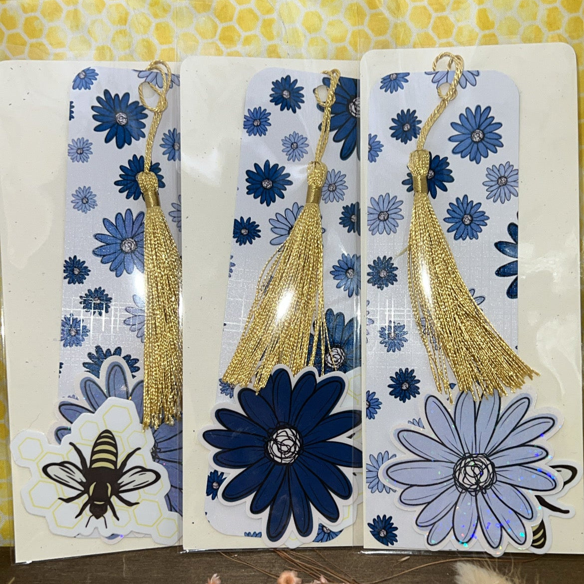 Bee&Blossom Floral Bookmarks Single Pack