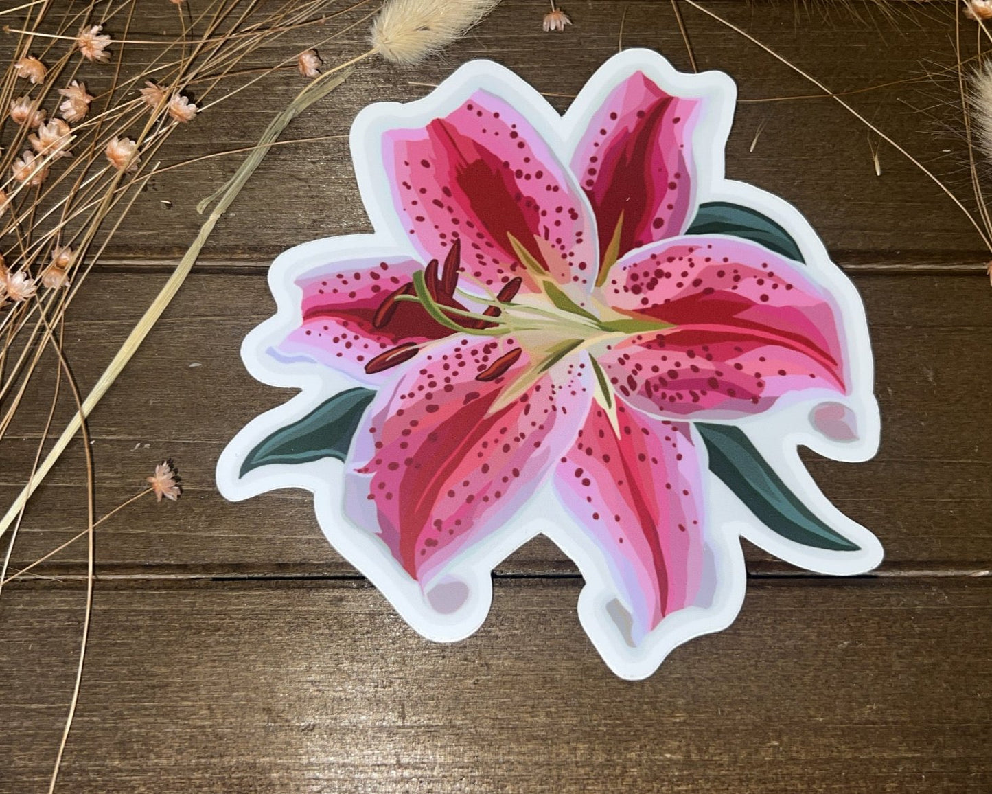 Bee&Blossom Stargazer Lily Sticker