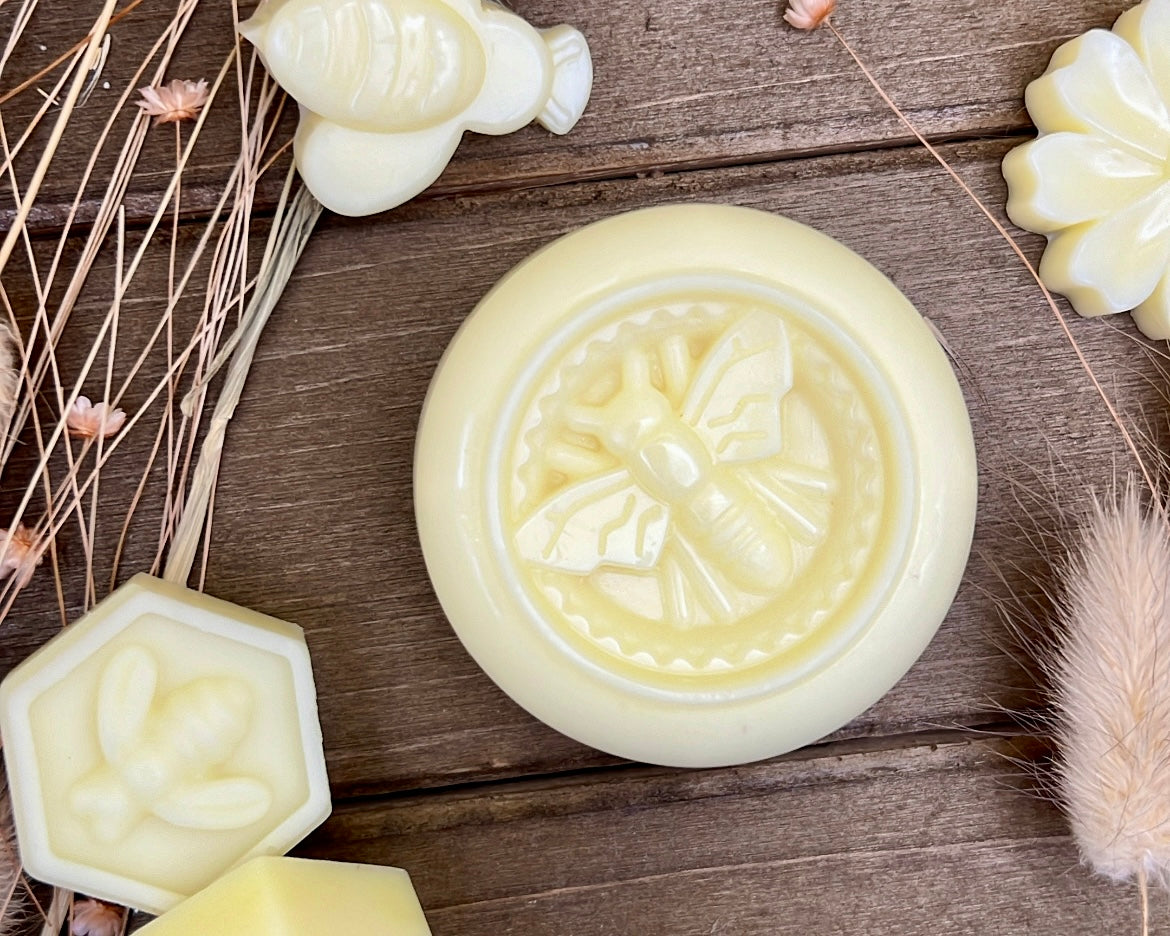 HiveAromas Round Waxmelts | Scented Lemon Sugar