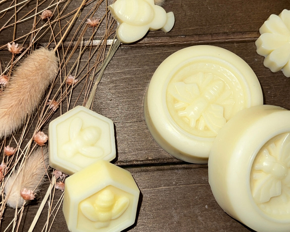 HiveAromas Round Waxmelts | Scented Lemon Sugar