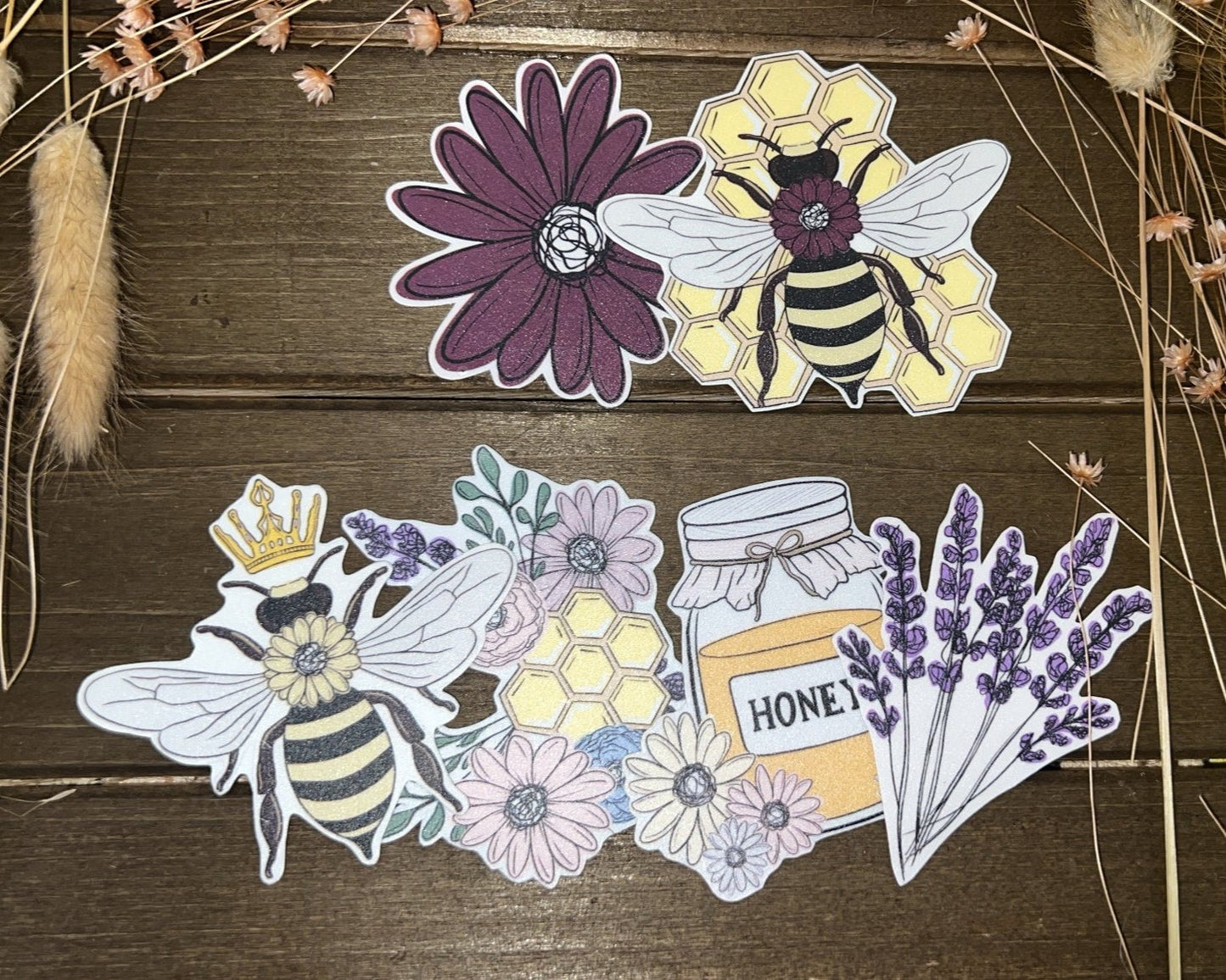 Bee&Blossom | Pink Sticker Set (6)