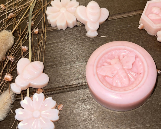 HiveAromas Round Waxmelts | Scented Pink Sugar